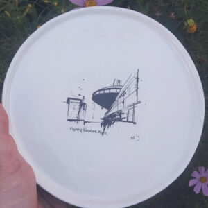 Flying Saucer Plate